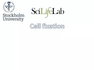 Cell fixation