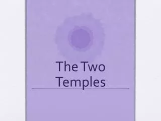 The Two Temples