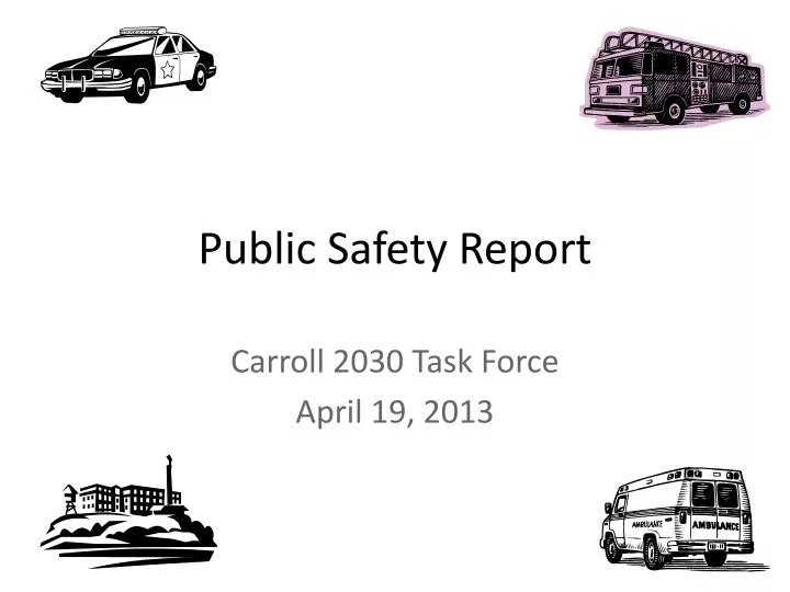 public safety report