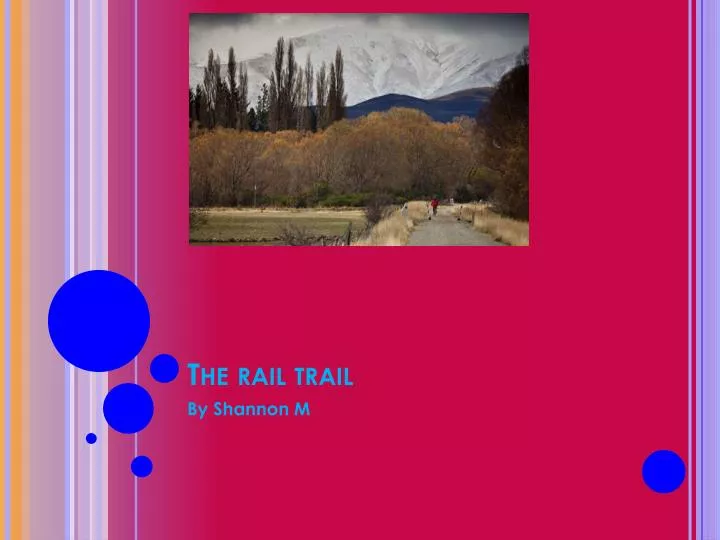 the rail trail