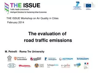 THE ISSUE Workshop on Air Quality in Cities