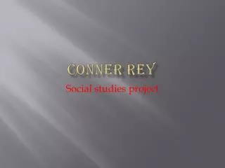 Conner R ey