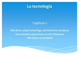 la tecnolog a
