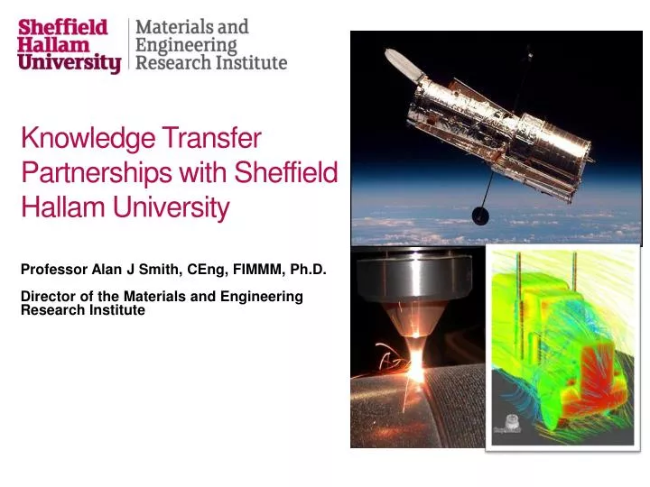knowledge transfer partnerships with sheffield hallam university