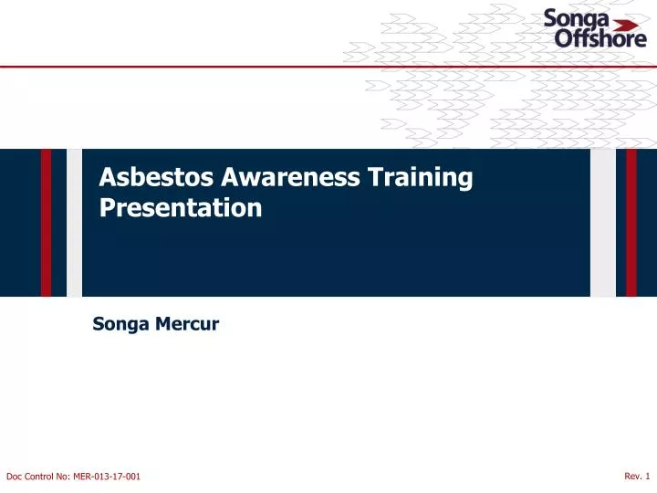 asbestos awareness training presentation