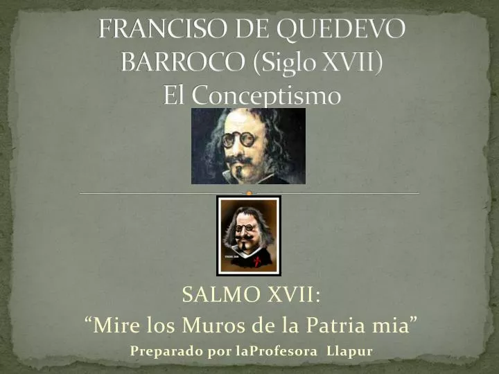 franciso de quedevo barroco siglo xvii el conceptismo