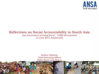Reflections on Social Accountability in South Asia