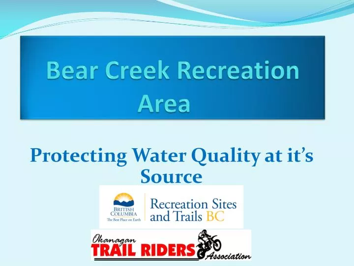 bear creek recreation area