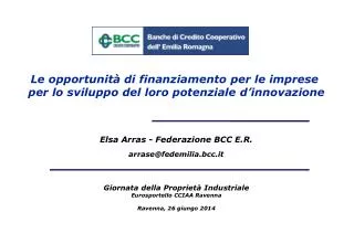 elsa arras federazione bcc e r arrase@fedemilia bcc it