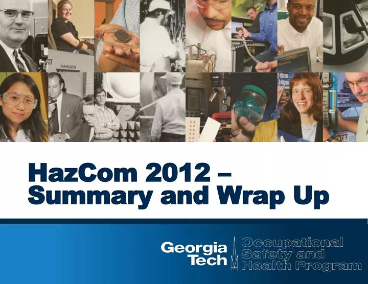 hazcom 2012 summary and wrap up