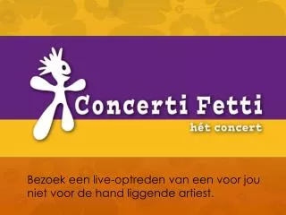 concerti fetti