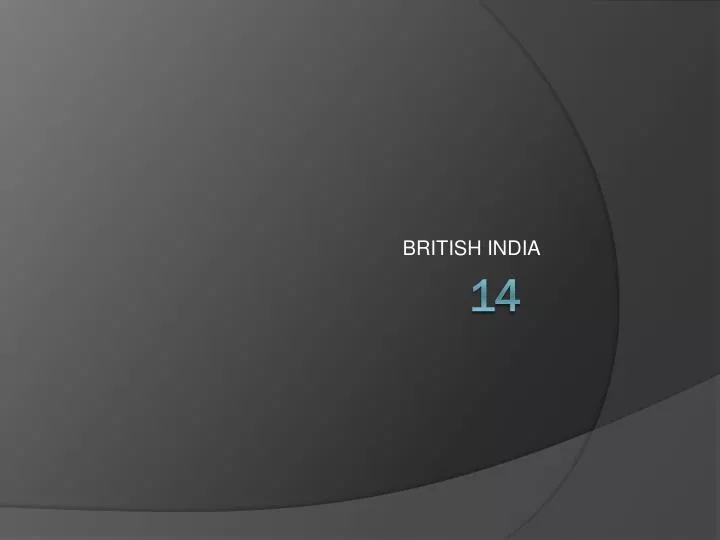 british india