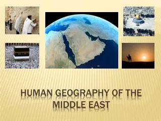 Human Geography of the Middle East
