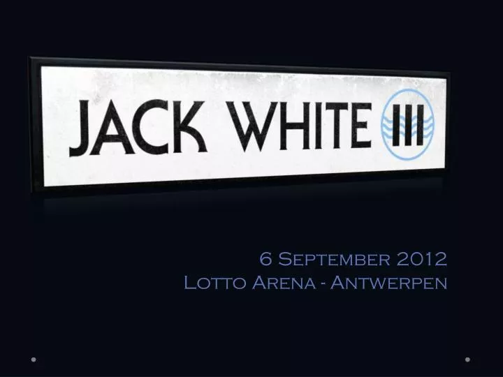 6 september 2012 lotto arena antwerpen