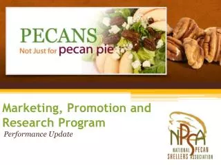 Marketing, Promotion and Research Program