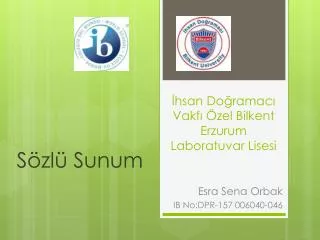 hsan do ramac vakf zel bilkent erzurum laboratuvar lisesi
