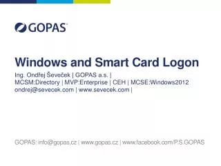 Windows and Smart Card Logon