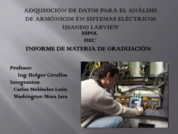 adquisici n de datos para el an lisis de arm nicos en sistemas el ctricos usando labview