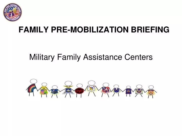 family pre mobilization briefing