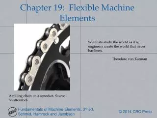 Chapter 19: Flexible Machine Elements