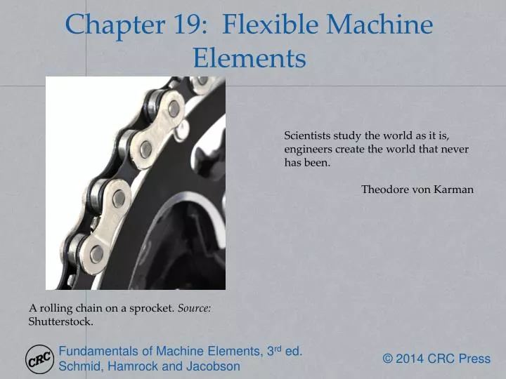 chapter 19 flexible machine elements