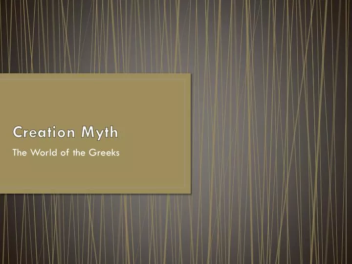 creation myth