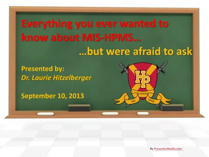 everything you ever wanted to know about mis hpms but were afraid to ask