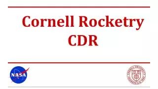 Cornell Rocketry C DR