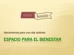 ESPACIO para el BIENESTAR - slide 1