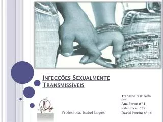 infec es sexualmente transmiss veis