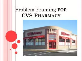 Problem Framing for CVS Pharmacy