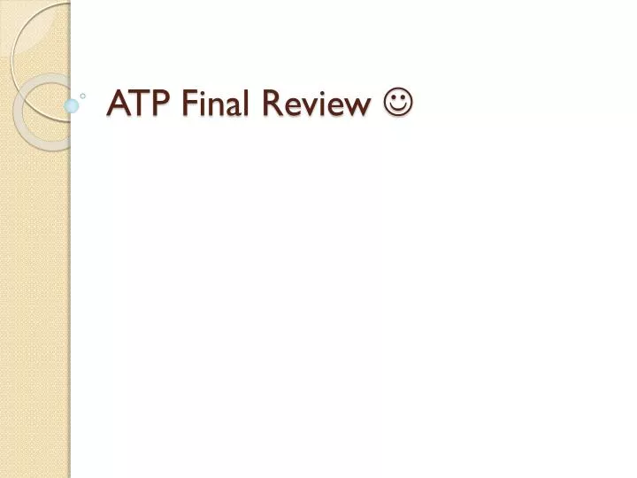 atp final review