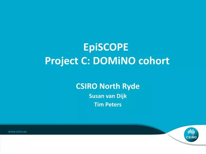 episcope project c domino cohort