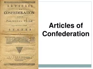 Articles of Confederation