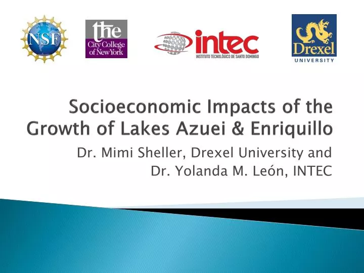 socioeconomic impacts of the growth of lakes azuei enriquillo