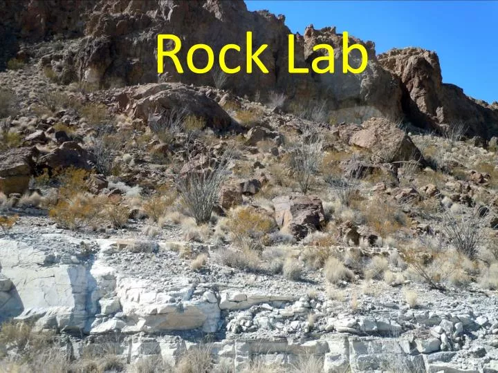 rock lab