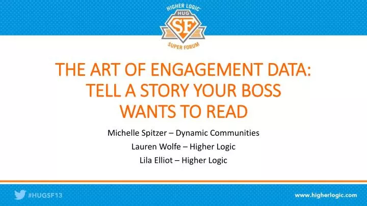 the art of engagement data tell a story your boss wants to read