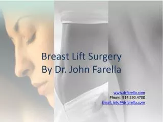 Breast Lift Surgery By Dr. John Farella