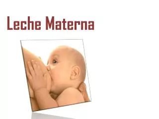 leche materna