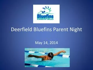 Deerfield Bluefins Parent Night