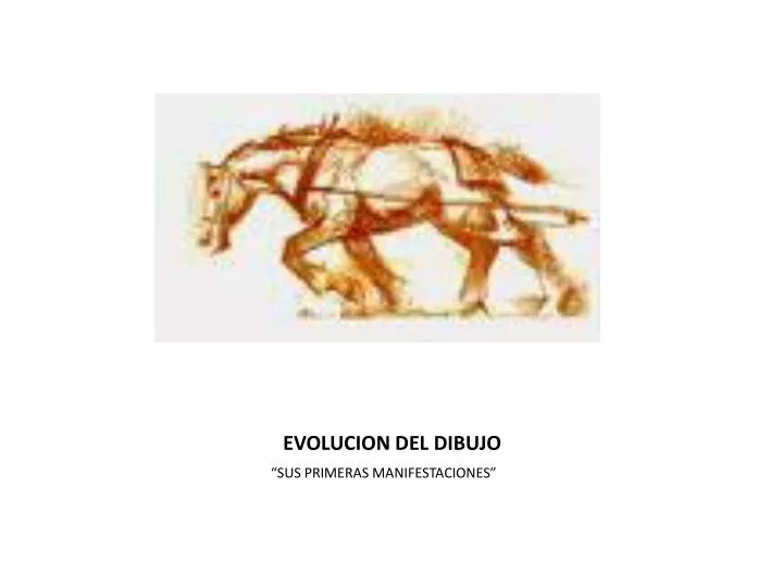 evolucion del dibujo