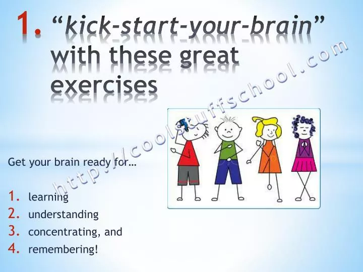 kick start your brain with these great exercises