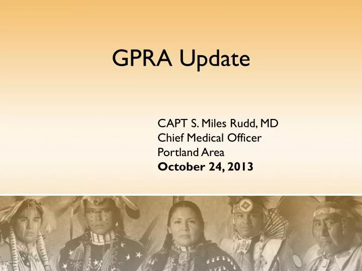 gpra update