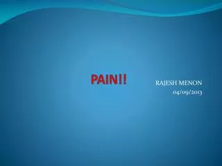 PAIN!!