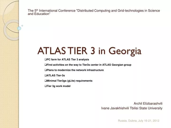 atlas tier 3 in georgia