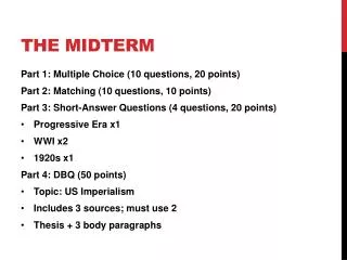 The midterm