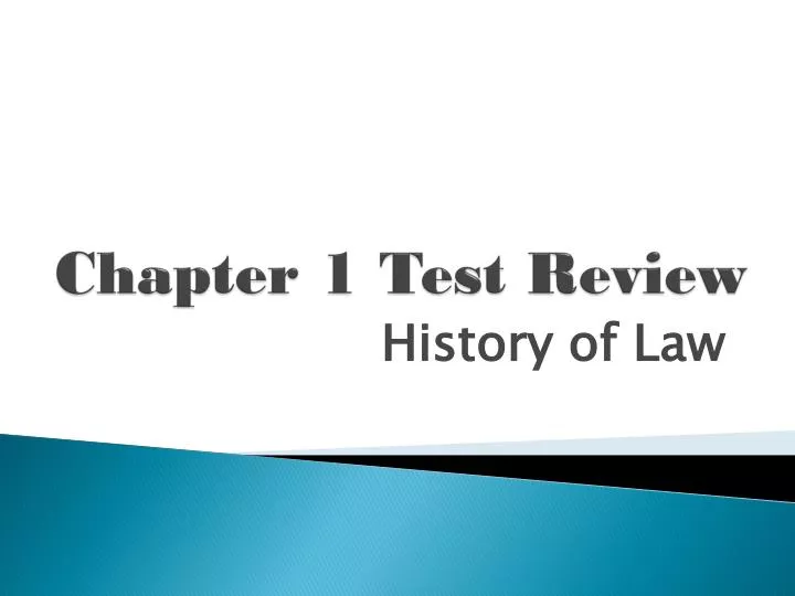 chapter 1 test review