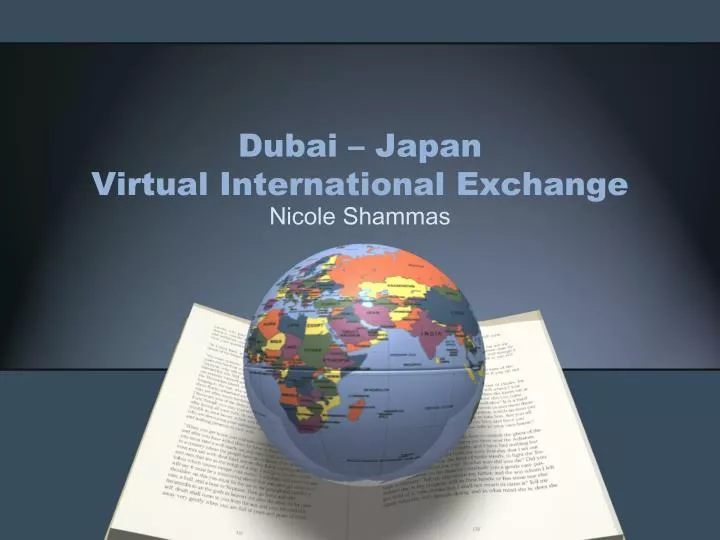 dubai japan virtual international exchange