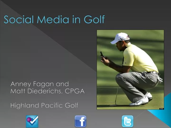 social media in golf