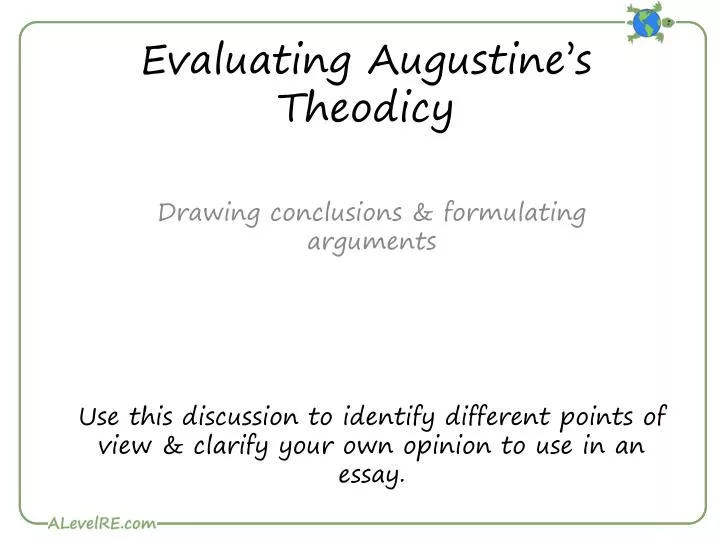 evaluating augustine s theodicy
